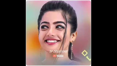 Video editing with kinemaster || rashmika mandanna || by sp creation ||best what