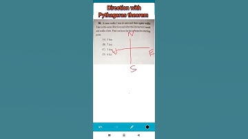 direction with Pythagoras theorem question.#shorts #shortsfeed #youtubeshorts #trendingshorts #maths