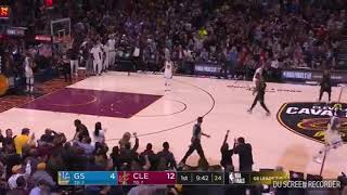 LeBron lobs to himself off the glass for ridiculous dunk | Game 3 NBA Finals 2018