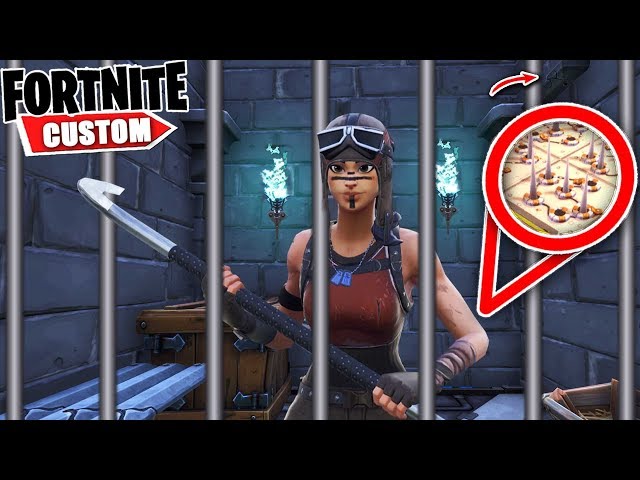 ESCAPE THE PRISON 2.0!! R-W-V ON  - Fortnite Creative Map