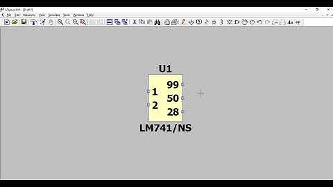 How to convert a LM741 rectangle symbol to a standard op-amp symbol in LTSpice ||  Modifying symbol