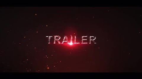 Epic Intro - Trailer After Effects Templates