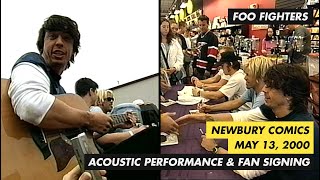 Foo Fighters @ Newbury Comics, May 13th 2000 - Live acoustic Performance &amp; Fan signing event