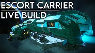 CARRIER LIVE BUILD - Space Engineers ft. Omega