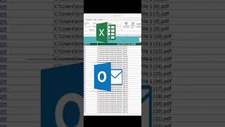 Send Multiple Emails with Personalized Attachments Using Excel and Outlook Only #shorts screenshot 4