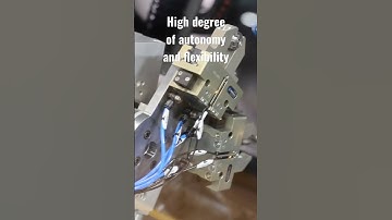 Affolter AF72 Linear Automation system integrated on AF160 CNC Gear hobbing Machine