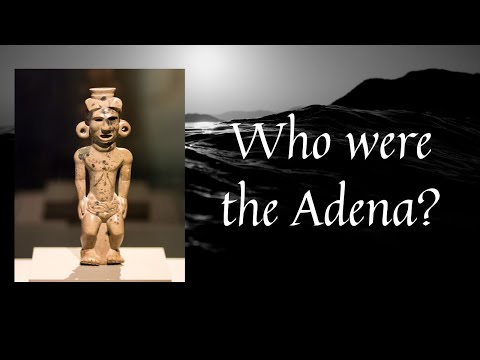 Who were the Adena Mound Builders of North America?