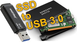 How to make a USB 3.0 flash drive from a broken SSD