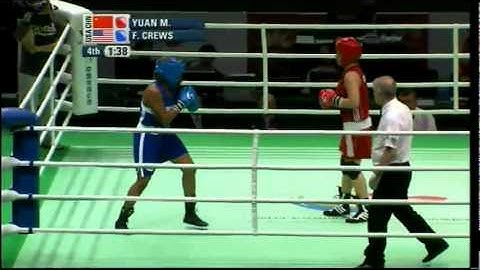 Light Heavy (81kg) Final - Yuan (CHN) vs Crews (USA) - AIBA Women's World C'ship 2012