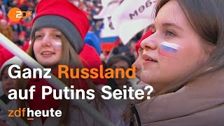 Sanktionen und Zensur: Wie geeint steht Russland hinter Putin? I auslandsjournal