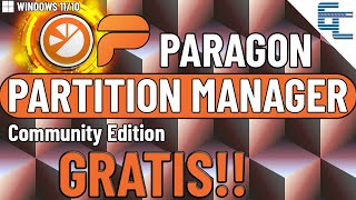 Paragon Partition manager CE 👑 Gestione HD/SSD GRATIS