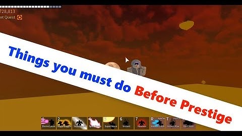 Things you must do Before Prestige | Dragon Ball Z Final Stand