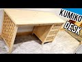 Making a Kumiko Desk |woodworking |Diy Desk