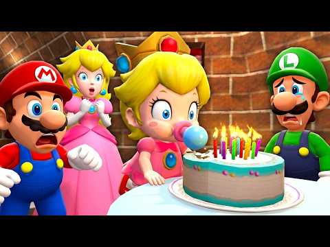 Baby Peach's Birthday Wish Gone Wrong!