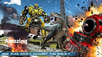 Action Robot Car Game Transforming Robot Games 3D || 2022 Robot Android Gameplay