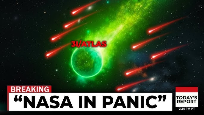 9 Mysterious Objects Are Surrounding 3I/ATLAS Through the Solar System - YouTube