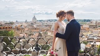 Свадьба в Европе. Италия, Рим 3 апреля 2017