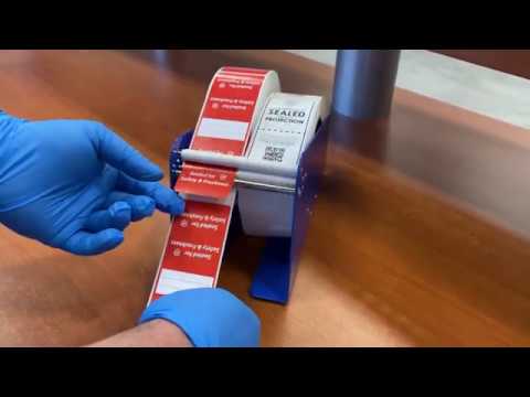 How to Use Manual Label Dispensers - YouTube