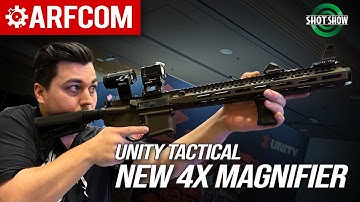 New 4x Magnifier | Unity Tactical | Shot
