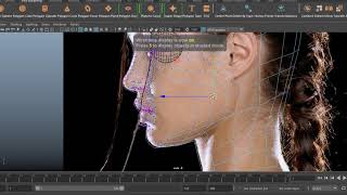 Realistic Female face Angelina Jolie likeness modelling Tutorial in Maya Part-02