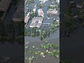 Drone footage shows flood waters in Kherson subsiding