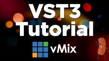 Using VST3 audio plugins in your live stream- vMix Tutorial