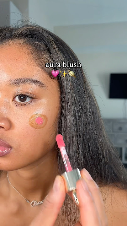 aura blush technique #makeup #makeuptutorial #grwm #blush #springmakeup