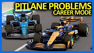 F1 24 Career Mode : Huge Pitlane Problems... (F1 24 Part 3)