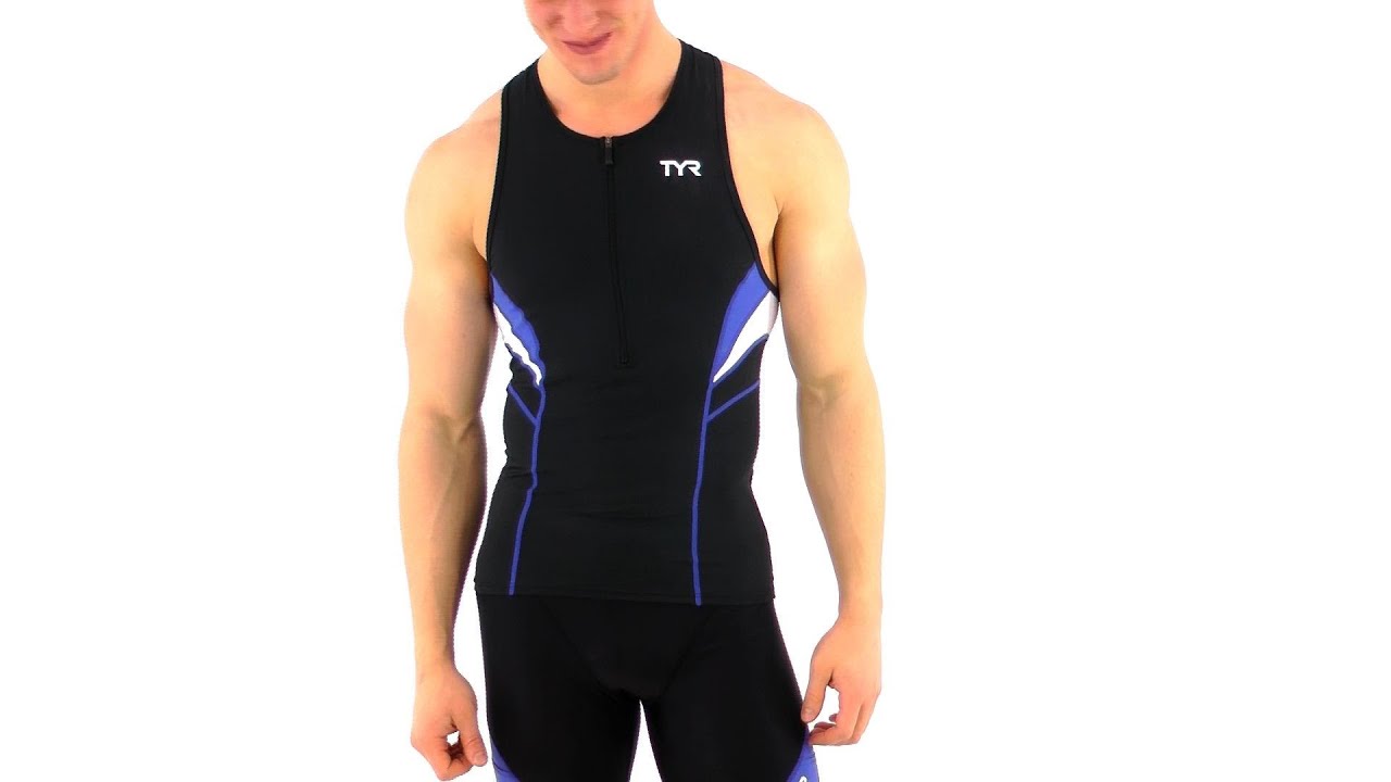 TYR Competitor Men's Tri Tank | SwimOutlet.com