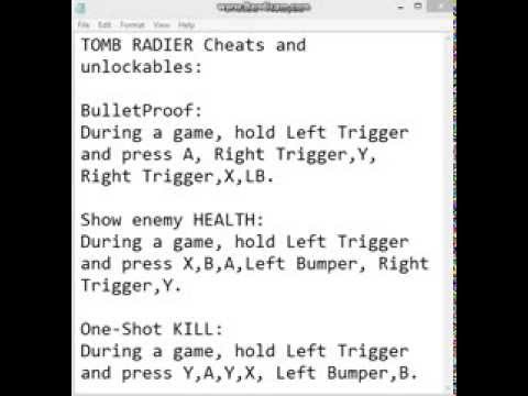 Tomb Raider Underworld Cheats And Unlockables Youtube