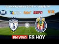 Pachuca vs. Guadalajara EN VIVO: Horario, Canal y Dónde Ver la Jornada 16 Liga MX 2025 ⚽