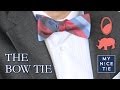 How to Tie a BOW TIE (slow+mirrored=beginner) | How to Tie a Tie with a Bow (easy)