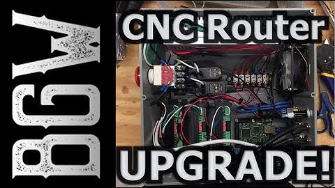 CNC Router Upgrades - New enclosure, SmoothStepper, and Mach3 setup