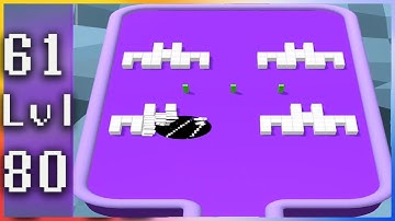 Color Hole 3D - Gameplay Walkthrough - Levels 61-80