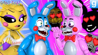 GMOD FNAF|Toy Bonnie's Sister Comes To Visit!