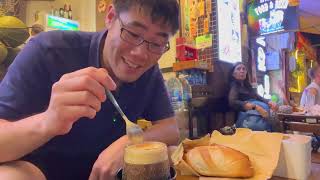 New Yorker Drinks Egg Coffee & Eats Excellent Banh Mi in Hanoi, Vietnam : Chinh Food