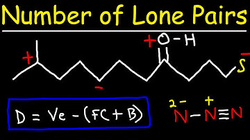 How To Identify The Number of Lone Pairs on an Atom Using Formal Charge
