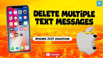 DELETE Multiple Text Messages in SECONDS on Your iPhone 2025