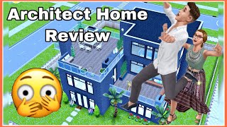 Sims Freeplay - ️Architect Homes REVIEW 