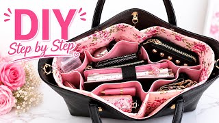 How To Make A Purse Organizer | Beginner Sewing Project