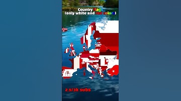 Country flags(only white and red colors) #mapping #mapper #flags #maps #europe #countries #hdi #gdp
