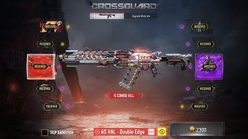 Mythic AS VAL - Double Edge + Operator Templer | Cross Guard Redux | Call of Duty Mobile