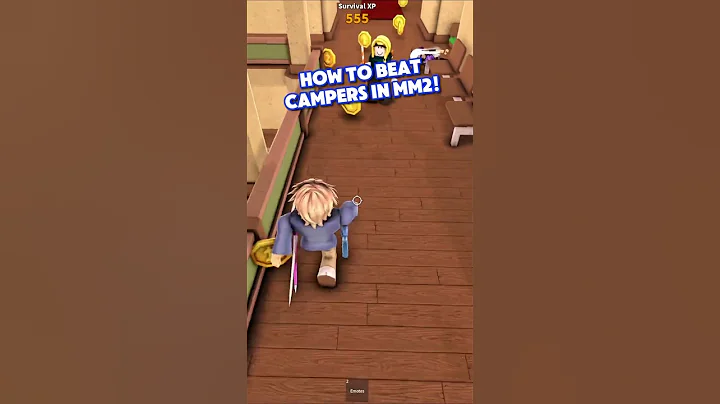 How To Beat Campers In Roblox MM2! 🤩 #roblox #murdermystery2 #edit