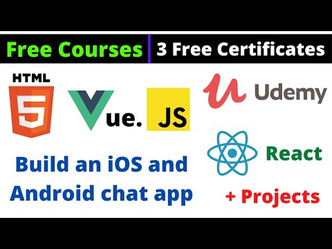 Udemy Free Certificate Courses HTML5 Create iOS & Android App React.js Online Classes #DeepShukla