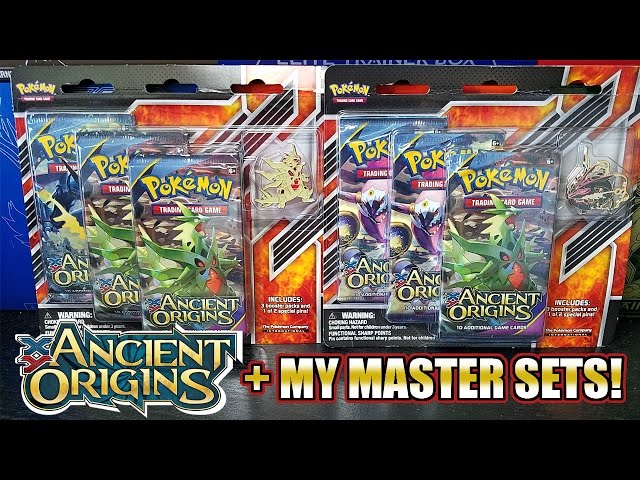 Pokemon Ancient Origins Shiny Mega Rayquaza Pin Pack 