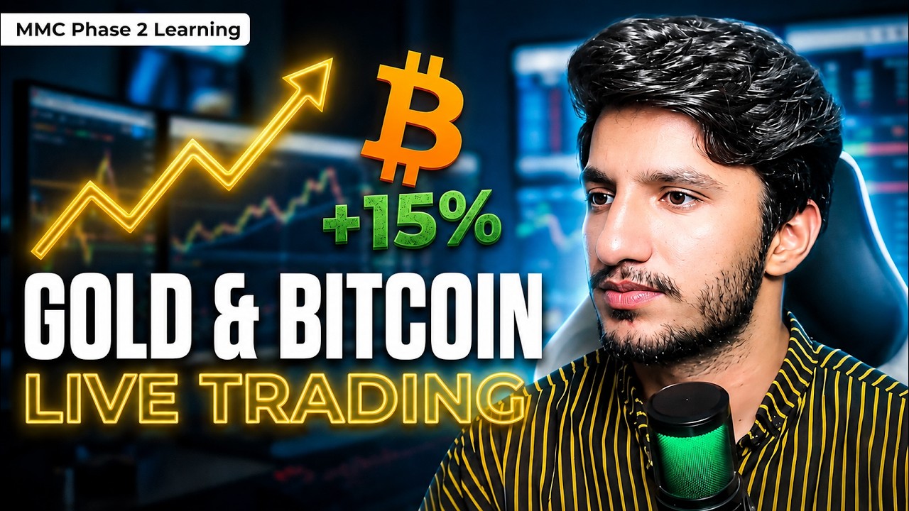 MMC Phase 2 Learning | Gold X Bitcoin Live Trading Analysis | Aug 07, 2026 | Crypto Candle Pro