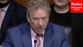 'That's The Story Of Socialism!': Rand Paul Makes Emphatic Argument Against Price Controls