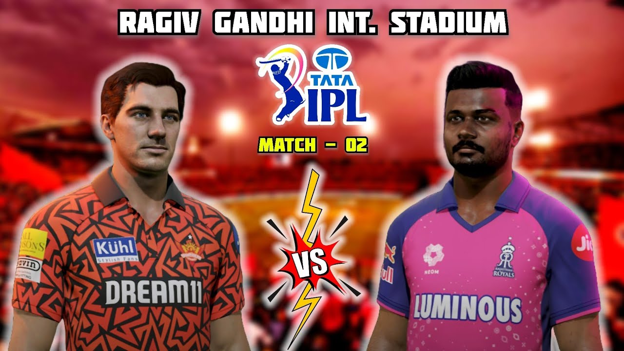 SRH vs RR | Match - 02 Highlights | TATA IPL 2025 | Cricket24 Gameplay ...