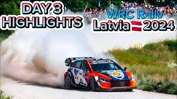 Day 3 Highlights | Wrc Rally Latvia🇱🇻 2024