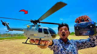 Rc C186 Fastest Helicopter With 6 Axis Gyro Stabilisation Unboxing Testing - Chatpat Toy Tv